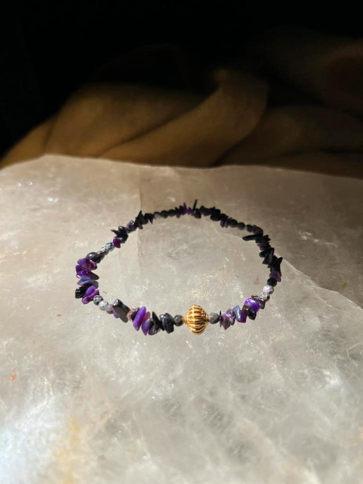 Sugiliet beschermt geluk hoge trilling healing uniek TIP, Sieraden, Tassen en Uiterlijk, Armbanden, Nieuw, Overige materialen