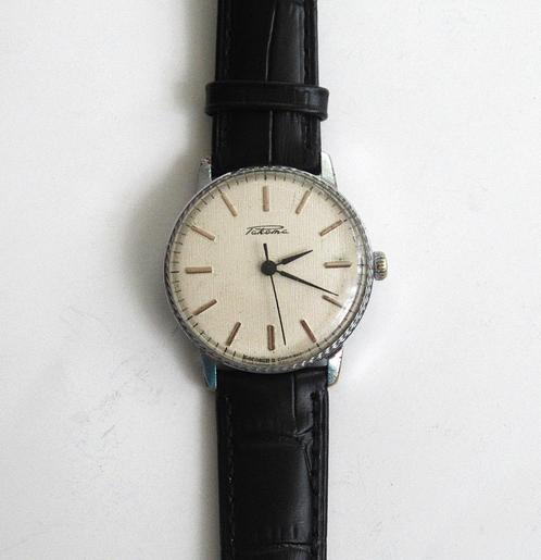 Vintage mechanisch heren horloge Raketa USSR uit de 80 jaren, Sieraden, Tassen en Uiterlijk, Horloges | Heren, Ophalen of Verzenden