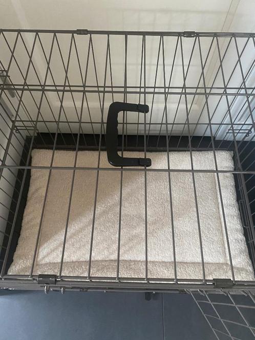 Honden bench. Taupe kleur., Dieren en Toebehoren, Hondenbenches, Zo goed als nieuw, Ophalen