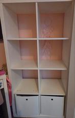 Kallax 8 vakkenkast, Huis en Inrichting, Kasten | Boekenkasten, Ophalen, Gebruikt, 50 tot 100 cm, Minder dan 100 cm
