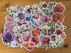 Bloemen stickers, Hobby en Vrije tijd, Stickers en Plaatjes, Nieuw, Ophalen of Verzenden, Meerdere stickers