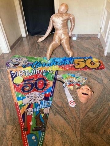 versiering abraham 50 jaar man beschikbaar voor biedingen