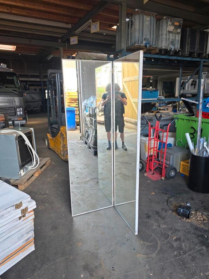 Spiegel kamerscherm 60,5 x 197 cm – Zo goed als nieuw, Huis en Inrichting, Woonaccessoires | Kamerschermen, Zo goed als nieuw