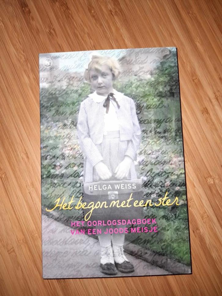 Het begon met een ster, Helga Weiss, Boeken, Historische romans, Zo goed als nieuw, Ophalen of Verzenden