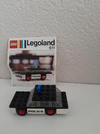Vintage LEGO Legoland Politieauto 611, Kinderen en Baby's, Speelgoed | Duplo en Lego, Ophalen of Verzenden, Gebruikt, Complete set