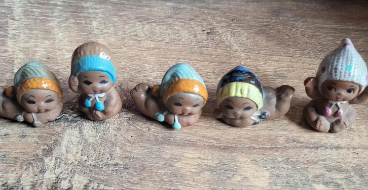 5x Seto Craft miniatuurtjes, Antiek en Kunst, Curiosa en Brocante, Ophalen of Verzenden