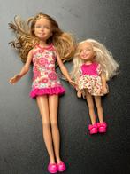 Chelsea en Stacy party poppen, Kinderen en Baby's, Speelgoed | Poppen, Gebruikt, Ophalen of Verzenden, Barbie