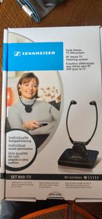 Sennheiser SET 840-TV Hoorondersteuning, Sennheiser, Nieuw, Ophalen of Verzenden, Over oor (circumaural)