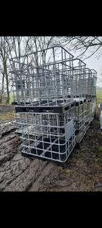 Ibc kratten, Minder dan 3 m³, Ophalen, Overige houtsoorten, Blokken