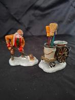 Lemax Street Sweeper  set of 2, Ophalen of Verzenden, Gebruikt