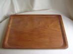 Vintage houten dienblad PK W.Germany jaren 70, Ophalen of Verzenden, Gebruikt, Rechthoekig, Hout