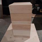 Kleine houten zuil, Ophalen