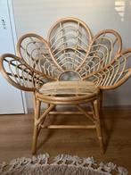 Lotus rotan kuipstoel, Huis en Inrichting, Stoelen, Ophalen, Zo goed als nieuw, Bruin, Eén