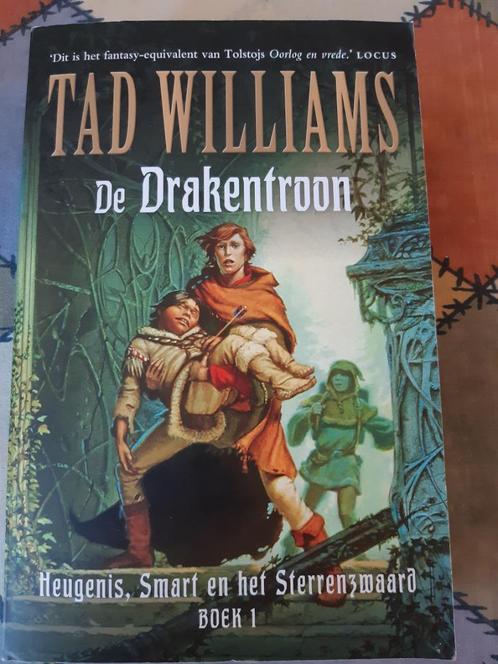 Tad williams:drakentroon heugenis smart en 9789021018843 ste, Boeken, Fantasy, Gelezen, Ophalen