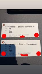 Feyenoord - Sparta, Tickets en Kaartjes, Eén persoon, Januari