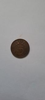 5 cent munt, Postzegels en Munten, Munten | Nederland, Ophalen of Verzenden, Koningin Juliana, 1 cent
