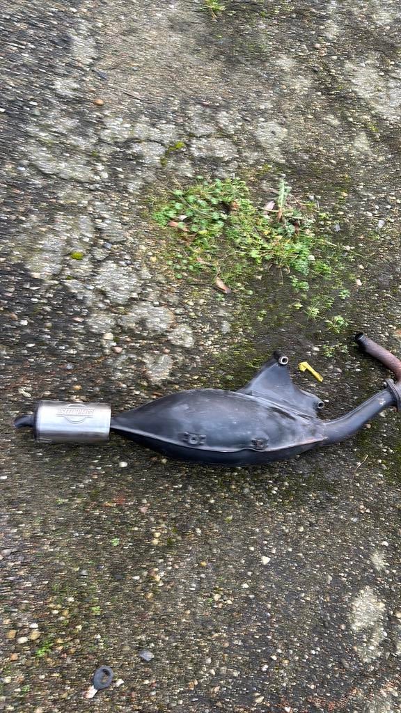 Sito plus uitlaat zonder bocht piaggio, Ophalen of Verzenden, Zo goed als nieuw