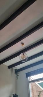 Moderne glazen hanglamp, Ophalen, Zo goed als nieuw, Glas, Modern