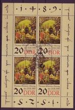DDR 1989, Kleinbogen Michel 3271, gestempeld., Postzegels en Munten, Postzegels | Europa | Duitsland, Verzenden, DDR, Gestempeld