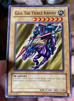 Yu-Gi-Oh! Gaia the Fierce Knight DLG1-EN005 Dark Legend Ed !, Hobby en Vrije tijd, Verzamelkaartspellen | Yu-gi-Oh!, Foil, Gebruikt