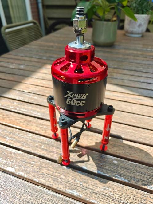 Xpwr 60cc 12s electric moter voor rc vliegtuig 92'", Hobby en Vrije tijd, Modelbouw | Radiografisch | Vliegtuigen, Zo goed als nieuw