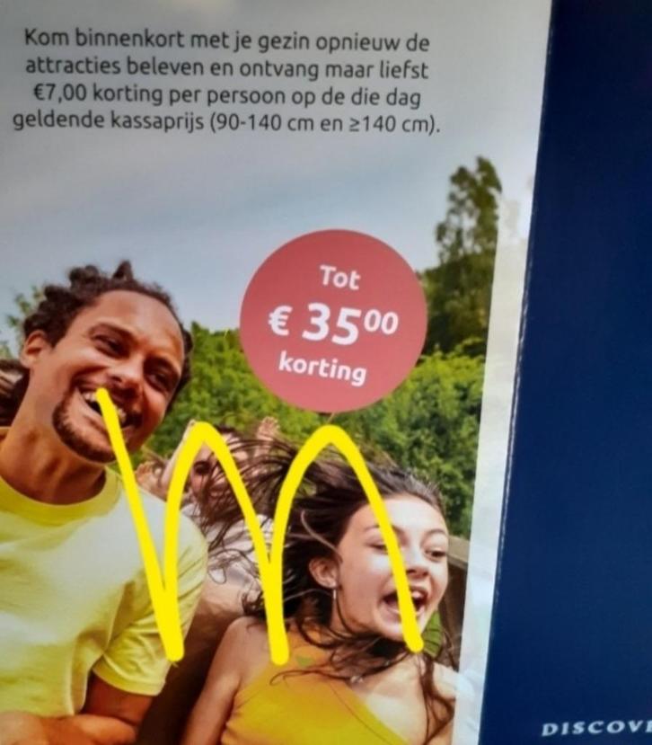 Toverland korting op tickets geldig t/m 18 januari 2026, Tickets en Kaartjes, Recreatie | Pretparken en Attractieparken, Drie personen of meer