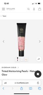 Oriflame giordani gold tinted moisturising pearls, Goud, Ophalen of Verzenden, Zo goed als nieuw