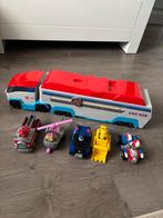 Paw Patrol Bus met Geluid + Rider & Puppy's, Ophalen, Gebruikt, Jongen of Meisje