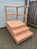 Prachtige opstap op maat en naar wens gemaakt met bezorging, Ophalen of Verzenden, Zo goed als nieuw