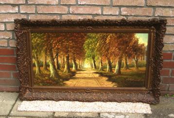 bosgezicht 96x56 cm beschikbaar voor biedingen