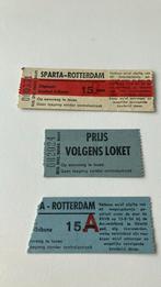 Sparta, 3 kaartjes, wedstrijden niet bekend, Ophalen of Verzenden