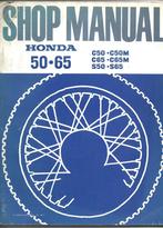 Honda 50 C50 C65 S50 S65 shop manual werkplaatsboek, Fietsen en Brommers, Handleidingen en Instructieboekjes, Ophalen of Verzenden