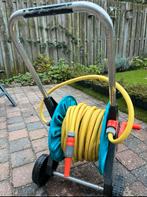 Gardena haspelwagen (haspel, water ,slang)  met tuinslang, Tuin en Terras, Ophalen, Gebruikt, Tuinslanghaspel