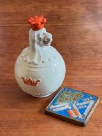 KRUIKJE BOOTZ GEBOORTE BEATRIX + JUBILEUMTEGEL WILHELMINA, Verzamelen, Verzenden, Zo goed als nieuw