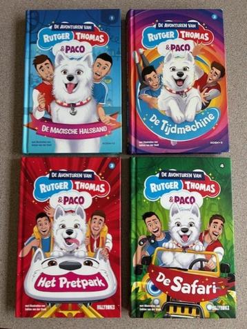Rutger Thomas & Paco: 4 boeken...**NIEUW** beschikbaar voor biedingen