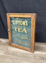 Vintage Lipton's tea vitrinekast, Ophalen