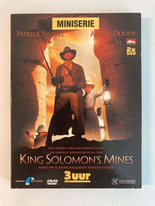 King Solomon’s Mines, 2004 / 2xDVD bookcover / TV Mini Serie, Cd's en Dvd's, Dvd's | Avontuur, Zo goed als nieuw, Alle leeftijden