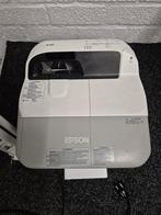 Epson Beamer met Scherm, Beugels & Afstandsbediening, Ophalen, Gebruikt, LCD, Overige resoluties