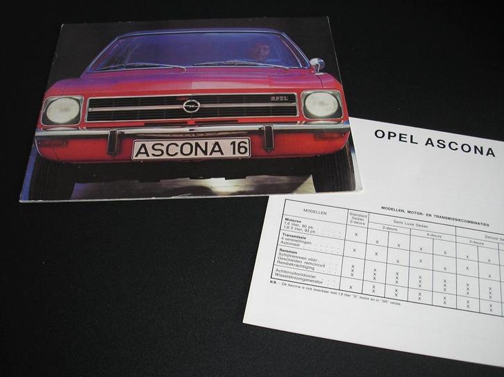 Opel Ascona A, introductie, maart 1971, Boeken, Auto's | Folders en Tijdschriften, Gelezen, Opel, Ophalen of Verzenden