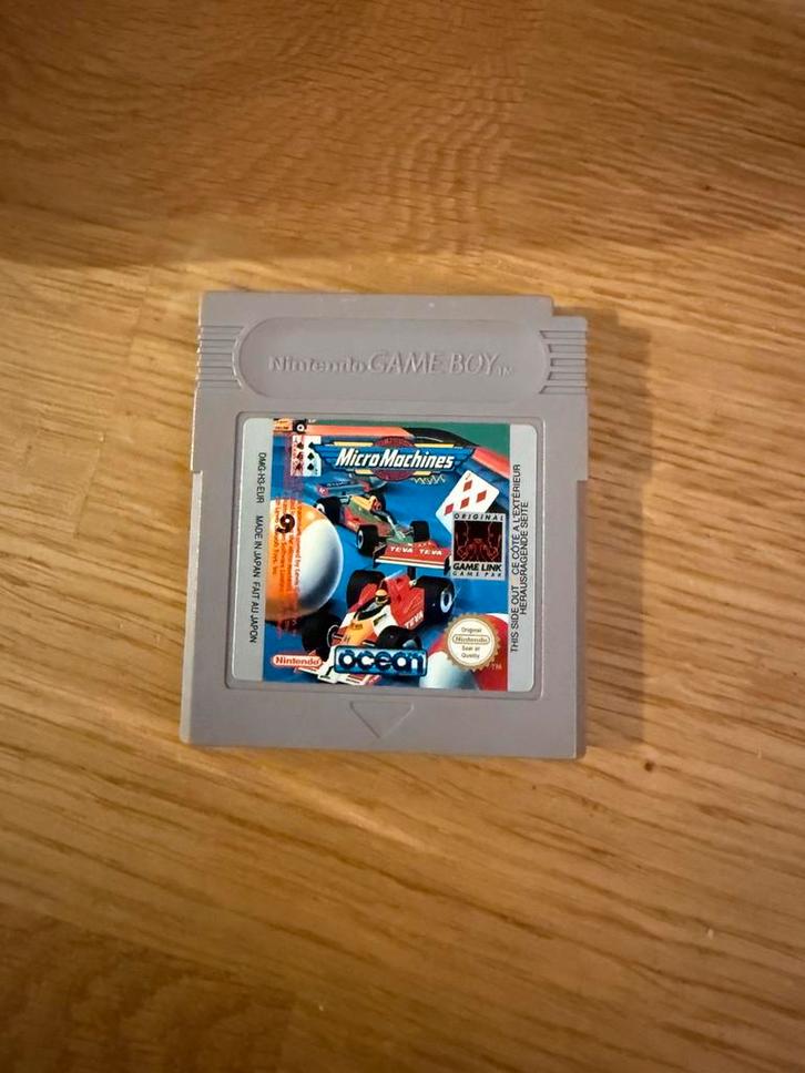 Micro machines - Nintendo Gameboy, Spelcomputers en Games, Games | Nintendo Game Boy, Zo goed als nieuw, Ophalen of Verzenden