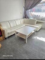 Bankstel tekoop, Huis en Inrichting, Banken | Bankstellen, Ophalen of Verzenden, Leer