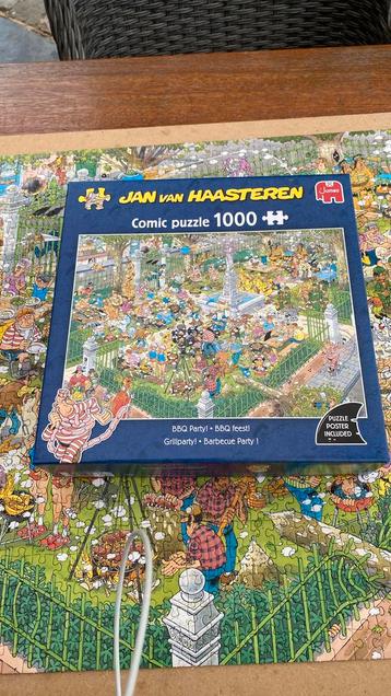 Jan v Haasteren BBQ feest 1000 beschikbaar voor biedingen