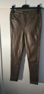 Foglie rosse nep leren broek mt s, Ophalen of Verzenden, Nieuw, Zwart, Lang