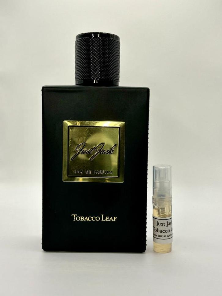 Just Jack (Armaf) - Tobacco Leaf sample | decant 2ml-10ml, Sieraden, Tassen en Uiterlijk, Uiterlijk | Parfum, Nieuw, Verzenden