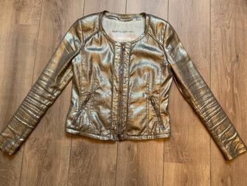 Drykorn jack blazer colbert jasje goud bronze 4: M/38 - L/40 beschikbaar voor biedingen