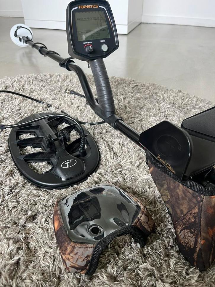 teknetics T2 special black edition ( LTD-SE), Hobby en Vrije tijd, Metaaldetectors, Zo goed als nieuw, Garrett, Ophalen of Verzenden