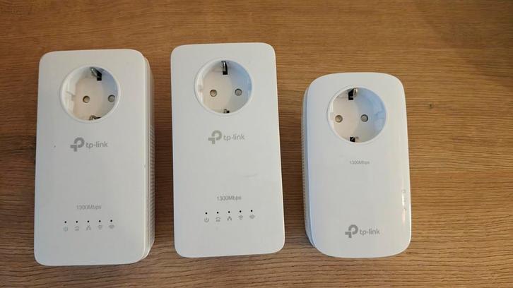 TL-PA8010P powerline adapters, Computers en Software, Powerlines, Zo goed als nieuw, Ophalen of Verzenden