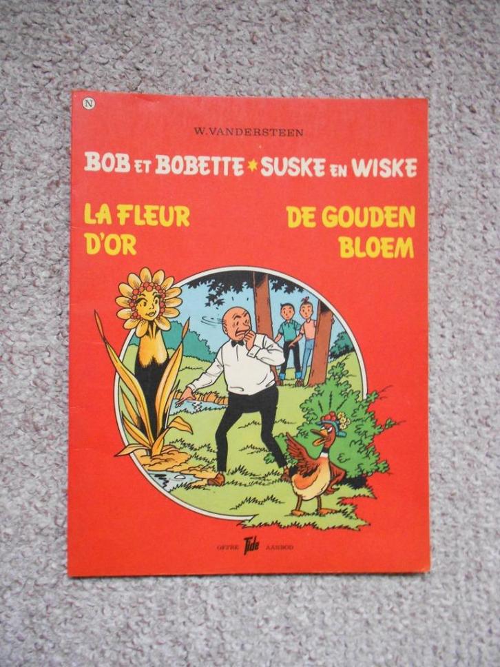 Suske en Wiske/Bob et Bobette -De Gouden Bloem/La Fleur d'Or, Boeken, Stripboeken, Nieuw, Eén stripboek, Ophalen of Verzenden