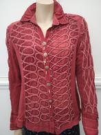 Bordeau rode bloes van Elisa Cavaletti, Overige kleuren, Maat 42/44 (L), Ophalen of Verzenden, Zo goed als nieuw