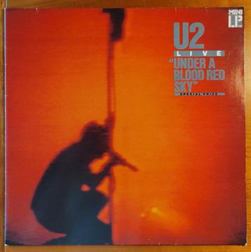 Originele LP: U2 - Under A Blood Red Sky (1983) beschikbaar voor biedingen